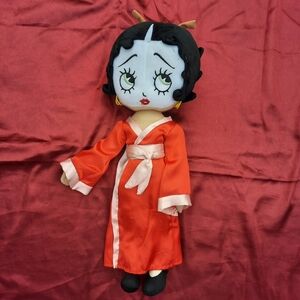 Betty Boop Sugar Loaf World Traveler Japan Geisha 2012 Plush Doll 16" Rare